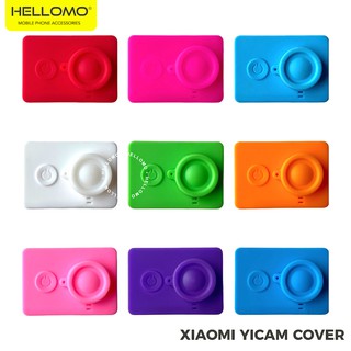 Silicon Soft protect Rubber Case Cover Skin Lens Cap Xiaomi Yi