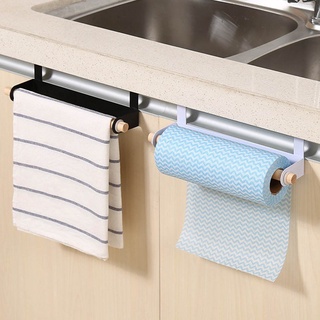 kitchen towel❁Kitchen Towel Holder Roll Paper Storage Rack Tissue Hanger Under Ca
