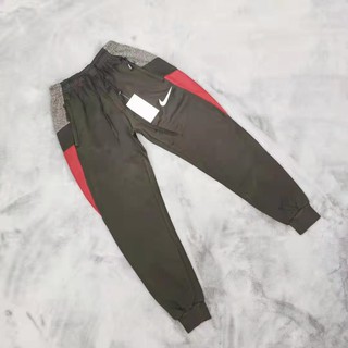 Unisex Plain Cotton Jogger Pants with pocket zippers 90311 (5)