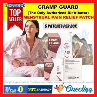 Cramp Guard Menstrual Pain Relief Patch By Onecliqq