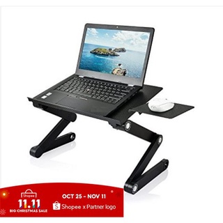 [Ready Stock]✖﹍☞Multi-functional and Foldable Laptop Table (Black