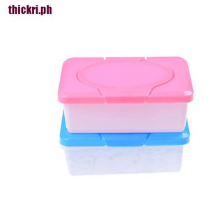 【thickri】Dry & Wet Tissue Paper Case Care Baby Wipes Napkin Storage Box Holder Container (1)