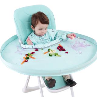 Kids Dining Chair Cover Portable Eating Mats Dining Chair Tray Anti-food Drop Baby Feeding Accessori
