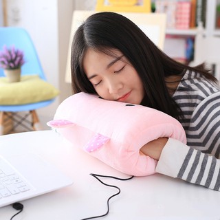 USB electric heating hand warmer cartoon hand warmer pad girl warm baby warm hand plush pillow warm