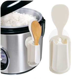 Rack Can Suck Rice Cooker Pot Wall Suction Cup Spoon Holder