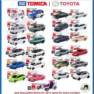Tomica Toyota Die-cast Cars - Brand new and Sealed