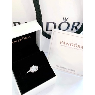 Pandora Diamond Promise Ring w/ box (12) Silver Elegant Engagement Friendship Bestfriend Adjustable (8)