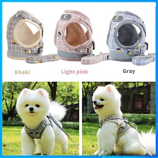 Dog leash Dog Harness with leash dog collar and leash dog leash with harness puppy leash pet harness (1)