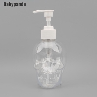 Babypanda~ Creative Skull Bathroom Liquid Soap Dispenser 350Ml Hand Soap Transparent Bottle