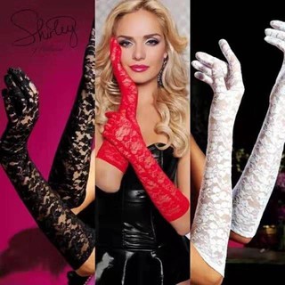 【MISS YOU】Lady wedding Long Stretch Sexy Bridal Lace Gloves