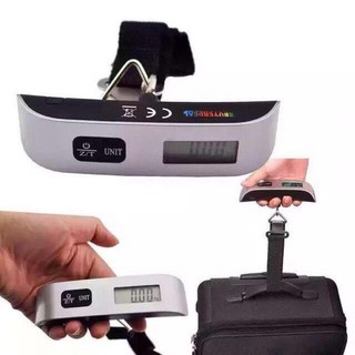 Luggage Scales✲❦№50 kg/ 110lb Portable Electronic Digital Luggage Scale Travel Weighing Hanging Scal