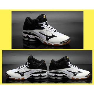 Volleyball Shoes┋❈mizuno Volleyball shoes men's high-top training shoes professional ultra-light vol (3)