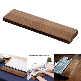 Wooden Mechanical Keyboard Wrist Rest Pad Wrist Support Hand Pad for Mechanical Keyboard