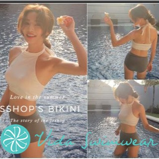 Highwaist Bikini Two Piece Swimsuit Swimwear Padded Bikini Beach Wear