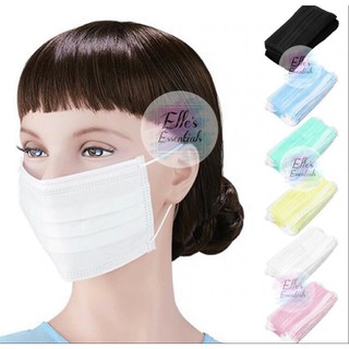50pcs 3ply Disposable Protective Facemask