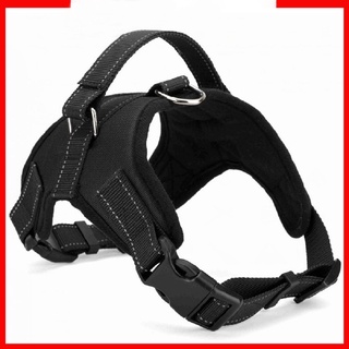Reflective Dog Harness with Leash Adjustable Collar Leash Dog Leads for Large Dogs