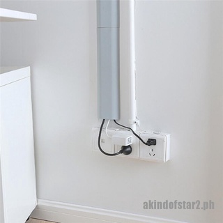 【akin2】 Router Cable Management Line Card Plug Wire Hub Clips Snap Power Lines Organizer (1)