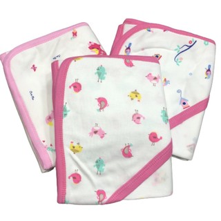 towel back towel baby towel☢∈❡Plain/Printed Receiving Blankets for Girls
