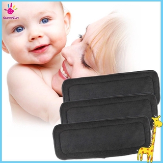 ⚡Hot Sale⚡5 Pcs/Set Reusable 4 Layers Bamboo Charcoal Soft Baby Cloth Nappy Diaper