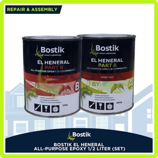 Bostik El Heneral All-Purpose Epoxy 1/2 liter (set)