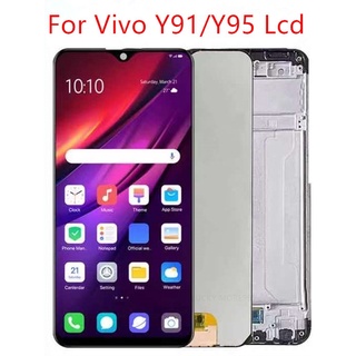 VIVO Y91 Y95 Y91C LCD Display Screen+Touch+Frame Screen Digitizer Assembly Replacement Part