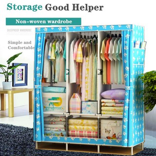 Big High 170cm DIY MULTIFUNCTIONAL Cloth Wardrobe Storage WARDROBE wardrobe closet clothes storage