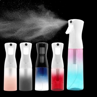300ML Gradient Color High Pressure Continuous Fine Mist Spray Bottle