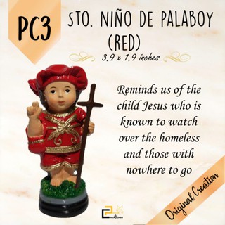 Chibi Saint - Sto. Niño de Palaboy (red)