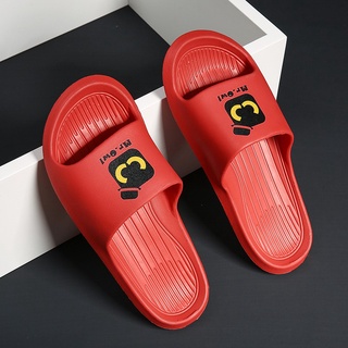 Slippers Men Red Sandals Tide Drag Men Shoes Cool Slippers Sandals