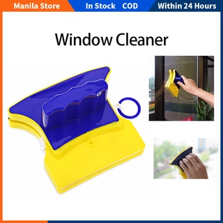 Household Double-Sided Magnetic Glass Cleaner Brush Kitchen Bathroom Window Surface Cleaning Brushes
