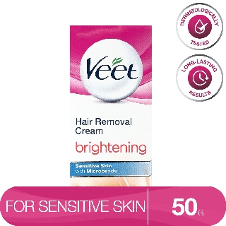 Veet Brighteninng Hair Removal Cream For Sensitive Skin 50g