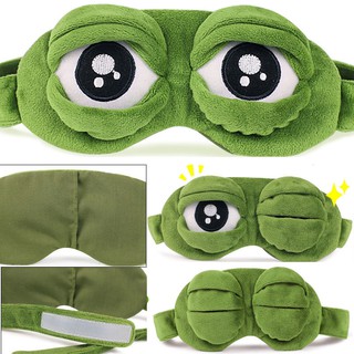 3D Pepe The Frog Sad Frog Eye Mask Cover Sleeping Rest Sleep (6)