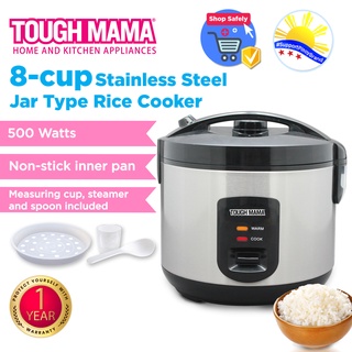 Tough Mama NTMRC15-J SS Stainless Steel Jar Type Rice Cooker