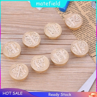 Retro 26 Letter A - Z Wax Seal Stamp Alphabet Letter Retro Wood Stamp Kits Replace Copper head Sets