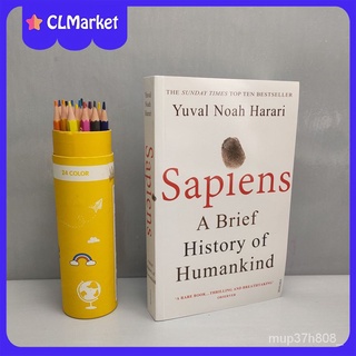 2021Sapiens A Brief History of Mankind by Yuval Harari Paperback Human History Books , Best Seller (6)