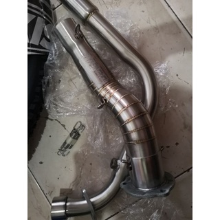 Stainless big elbow r150 r150fi xrm125 rs125 rs150 sniper150 (1)