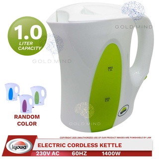 Ready Stock/۩┅♤Kyowa Electric Kettle 1.0L Quick Boil 1400W (random color)