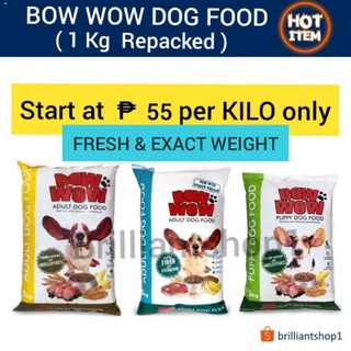 Pet Food¤Bow Wow Dog Food Adult /Puppy (1kg repacked)