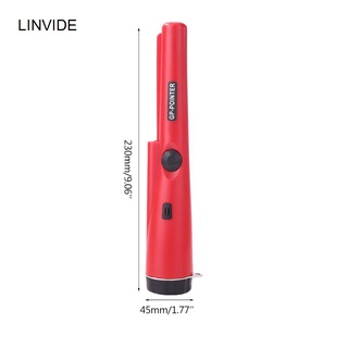 LINVIDE Metal Detector GP-Pointer Pinpointing Pointer Pin Finder w/ Alarm Light Bracelet