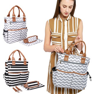 Mummy Nappy Bags Large Capacity Baby Bag Backpack Design Nursing Diaper Bag●