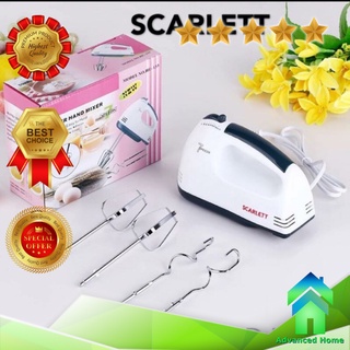 Scarlett Hand Mixer 7 Speed Mode Settings Professional Electric Whisks Hand Mixer (1)