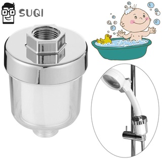SUQI Hot Water Purifier Universal Faucets Purification Shower Filter Refine Bathroom Health Cotton Environmentally Water Quality Chlorine Removal
