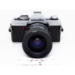 Minolta XG-E 35mm film SLR With the Tamron versatile standard zoom lens 35-70mm [GRAB/COD]