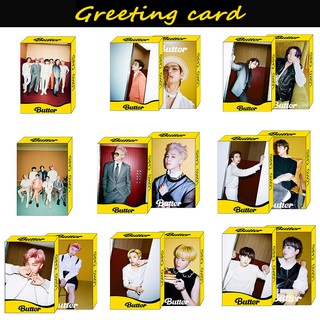 30pcs(READY STOCK) Kpop BTS Album BT21 Lomo Card kpop bts Photocard Departure Arrival christmas gift