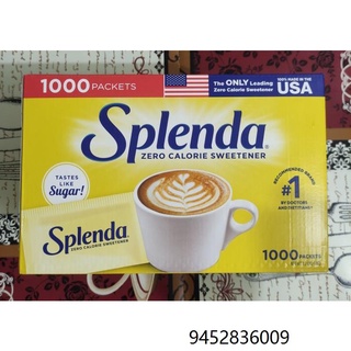 AUTHENTIC MADE IN US! 100 packets Splenda ZERO Calorie Sweetener (1)