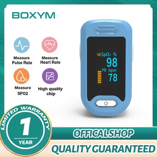 BOXYM Digital Finger Pulse Oximeter Pulse Rate Blood Oxygen Saturation Monitor