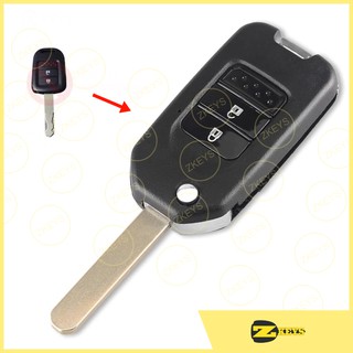 🇵🇭COD Honda Flip Key kit for Jazz GK, Brio Amaze, 2 buttons