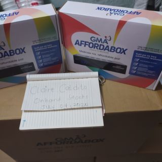 Affordabox (GMA ) set