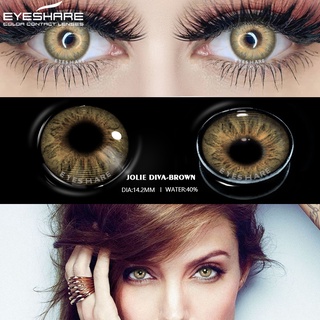 EYESHARE 2pcs/ Pair Jolie Diva Series Color Contact Lenses for Eyes Cosmetic Contact lens
