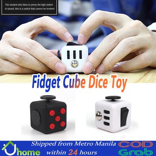 【SOYACAR】Decompression Cube Sieve Dice Anti Stress Anxiety Relief Toy Dice Magic Stress Fidget Toy